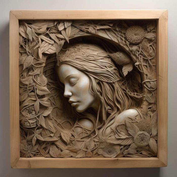 نموذج ثلاثي الأبعاد لآلة CNC 3D Art 